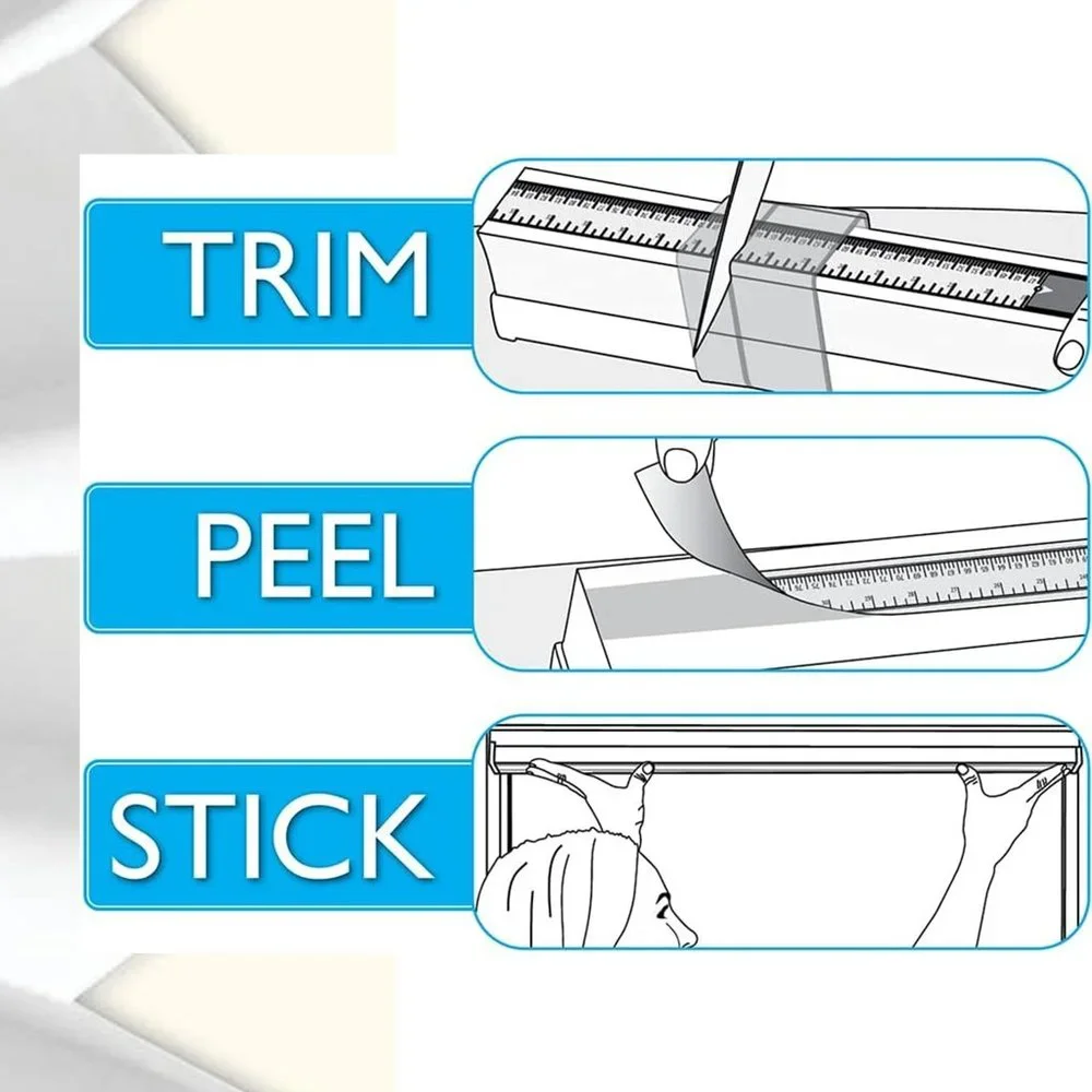 REDI SHADE Easy Lift Cordless Pleated Fabric Shade NEW